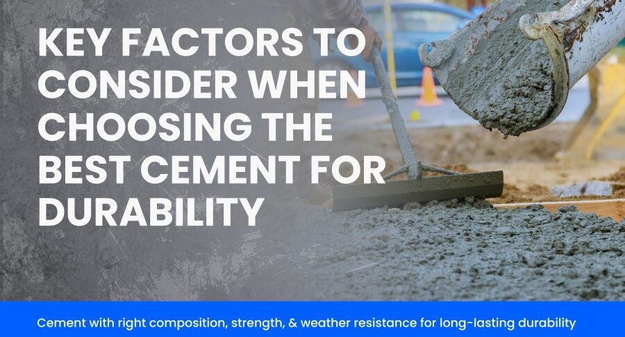 Choosing the Best Cement for Durability