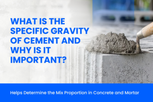 Specific Gravity of Cement