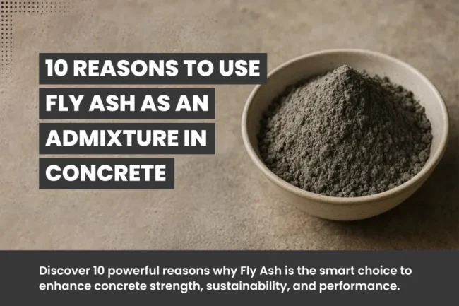 Fly Ash As An Admixture In Concrete