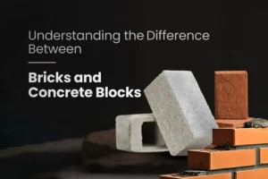 Difference between Bricks and Concrete Blocks
