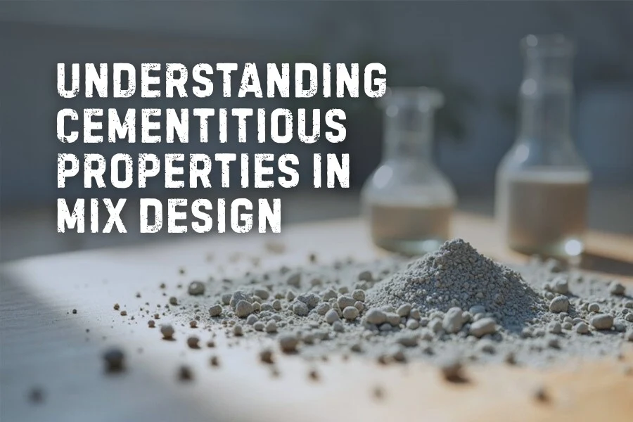 Cementitious Properties in Mix Design